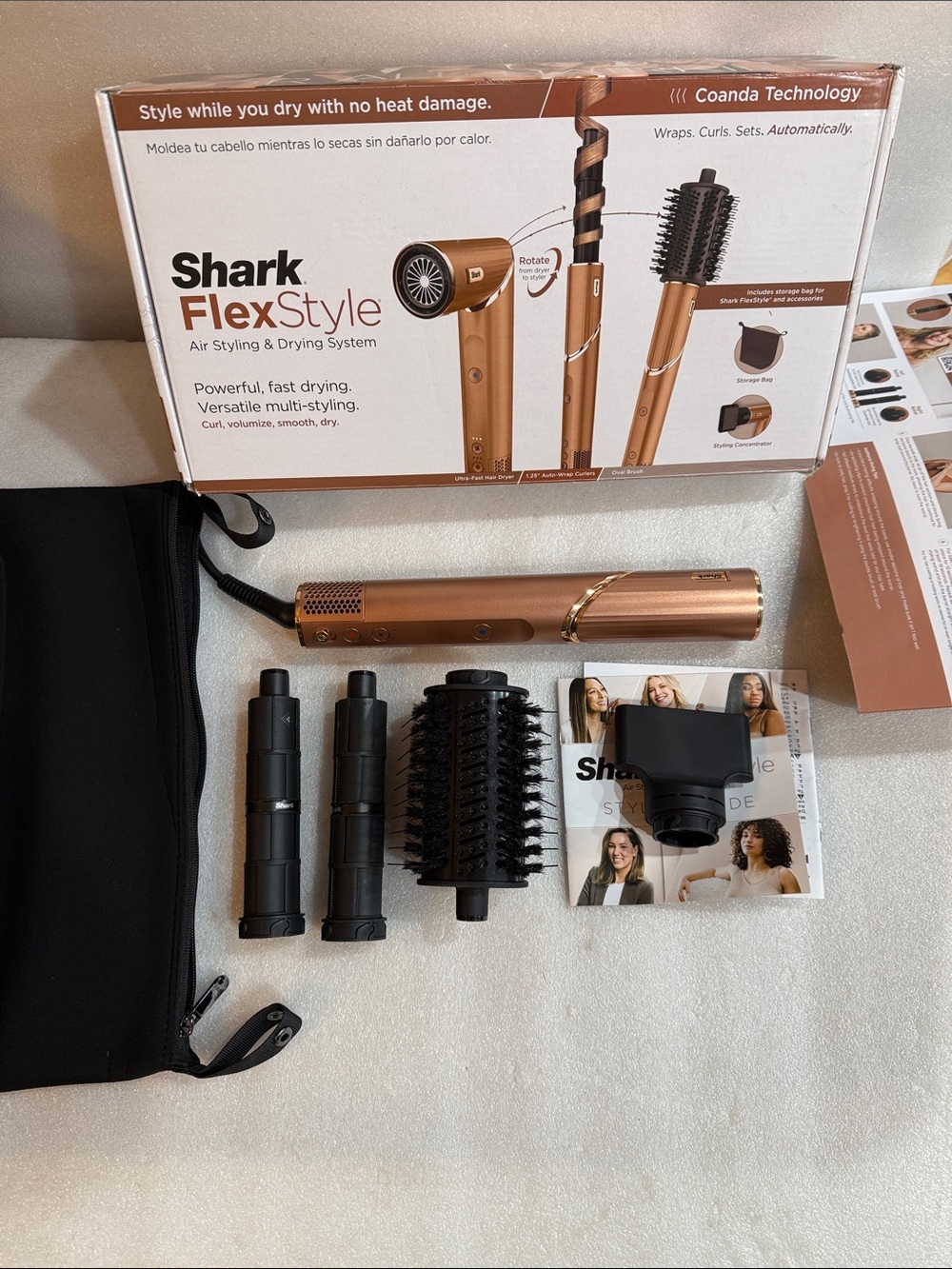 Shark FlexStyle Air Styling & Drying System Copper